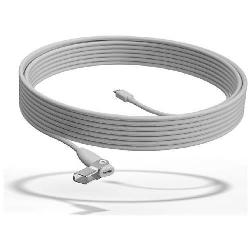 LOGITECH PROLUNGA CAVO MICROFONO 10mt BIANCO - 952-000047 Logitech Rally Mic Pod Extension Cable Bianco