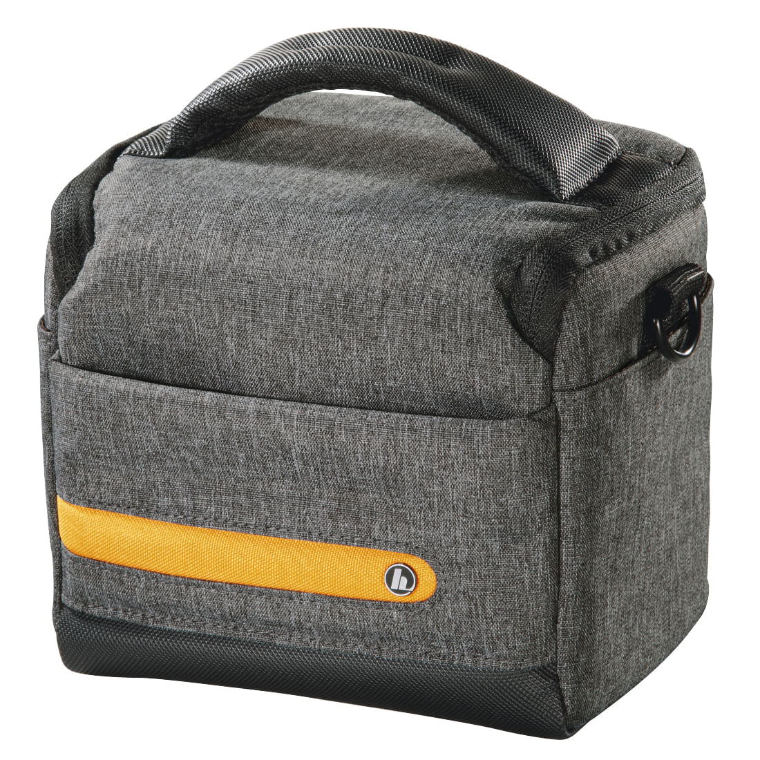 Hama Terra Custodia compatta Grigio (Hama Terra 110 Camera Bag, Belt Loop, Shoulder Strap, Removable Divider, Grey, 15.5 Hama Terra Custodia compatta