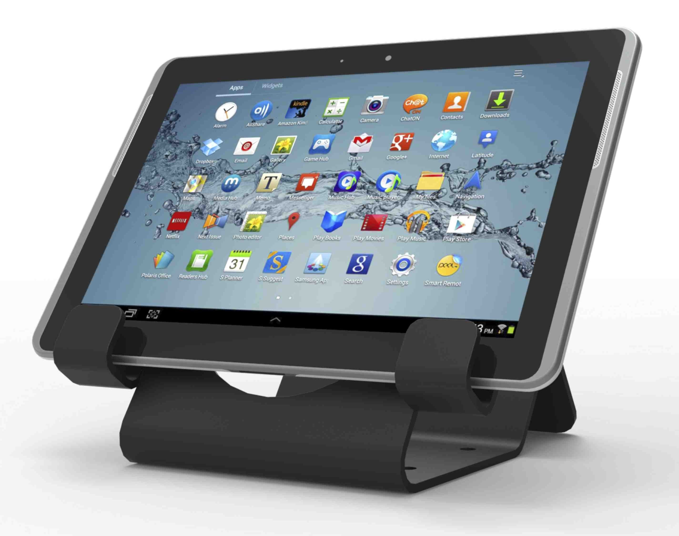 Compulocks Universal Tablet Security Holder Tablet/UMPC Nero (Compulocks Universal Tablet Holder with Keyed Cable Lock - Compulocks Universal Tablet S
