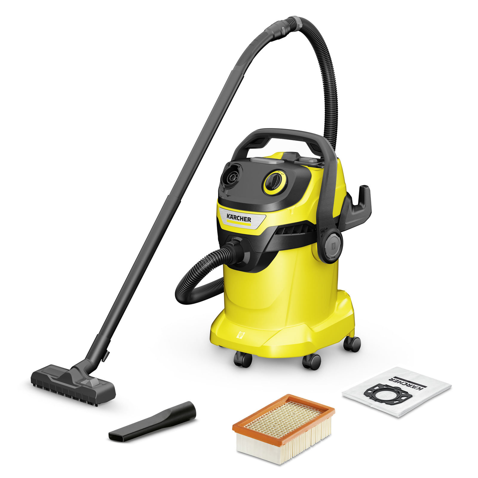 Karcher Kärcher WD 5 V-25/5/22 Nero, Giallo 25 L 1100 W Kärcher WD 5 V-25/5/22 Nero, Giallo 25 L 1100 W