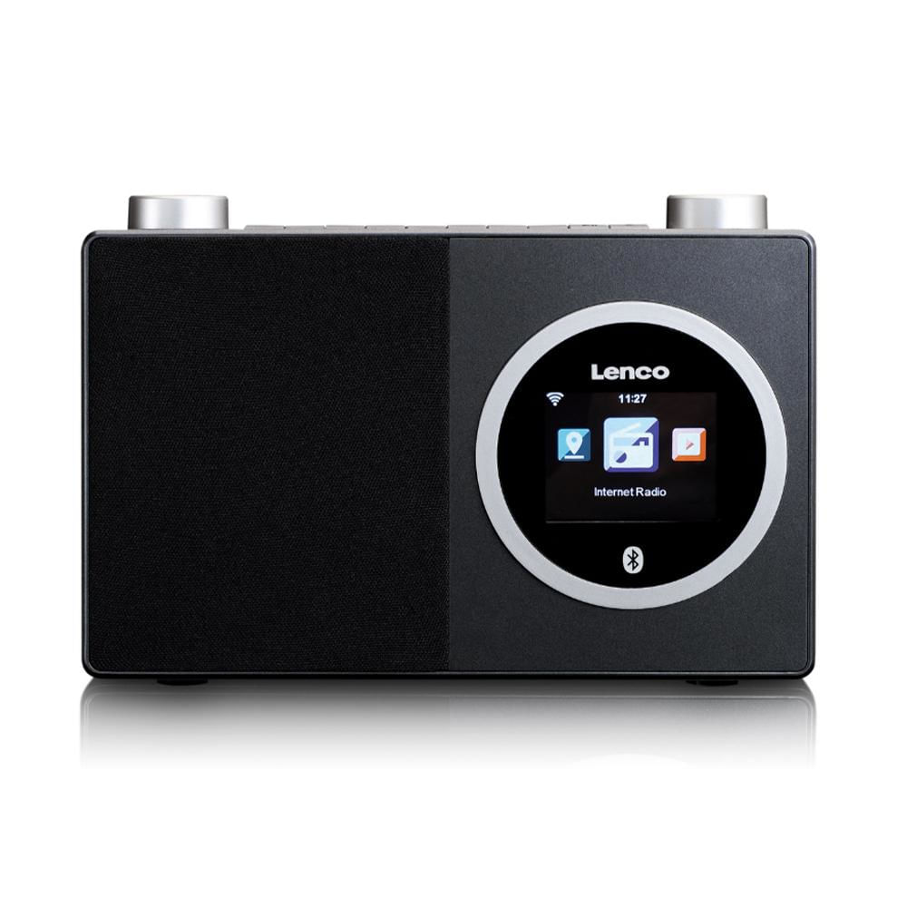 Lenco Dir-70 - Lettore audio di rete - 3 Watt totali - Nero Dir-70BK Lenco DIR-70 radio Internet Analogico e digitale Nero