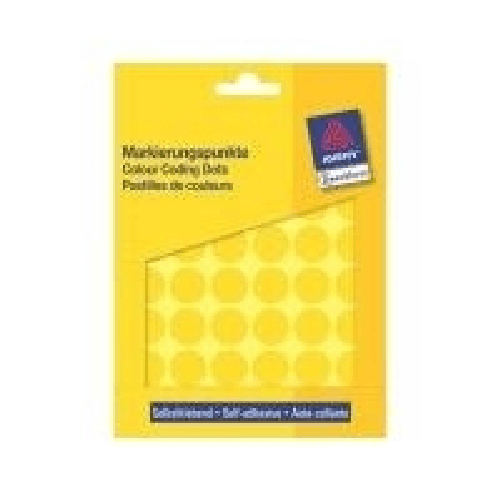 Avery Zweckform Avery 3377 etichetta autoadesiva Cerchio Giallo 1056 pz Avery 3377 etichetta autoadesiva Cerchio Giallo 1056 pz