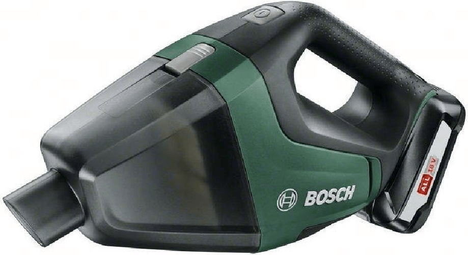 Bosch UniversalVac 18 aspirapolvere senza filo Nero, Verde Senza sacchetto