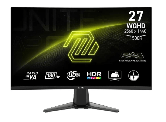MSI MAG 27CQ6FDE - LED-Monitor - Gaming - gebogen - 68.6 cm (27") (9S6-3CD91M-023)