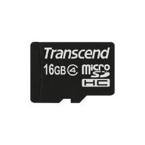 Transcend Information Transcend TS16GUSDC4 memoria flash 16 GB MicroSDHC Classe 4 Transcend TS16GUSDC4 memoria flash 16 GB MicroSDHC Classe 4