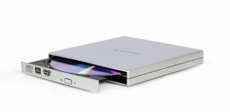 Gembird UnitÃ CD DVD esterna Gembird Registratore RW color argento DVD-USB-02-SV Gembird DVD-USB-02-SV lettore di disco ottico DVD±RW Argento