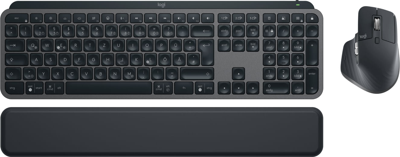 Logitech Schnittstelle 2.4 GHz Bluetooth LE Kabelloser Empfnger Logitech Logi Bolt USB Logitech MX Keys S Combo tastiera Mouse incluso Ufficio RF sen