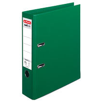 Herlitz Cartella Herlitz dorso larghezza 8 cm DIN A4 plastica verde Herlitz 10834349 raccoglitore ad anelli A4 Verde