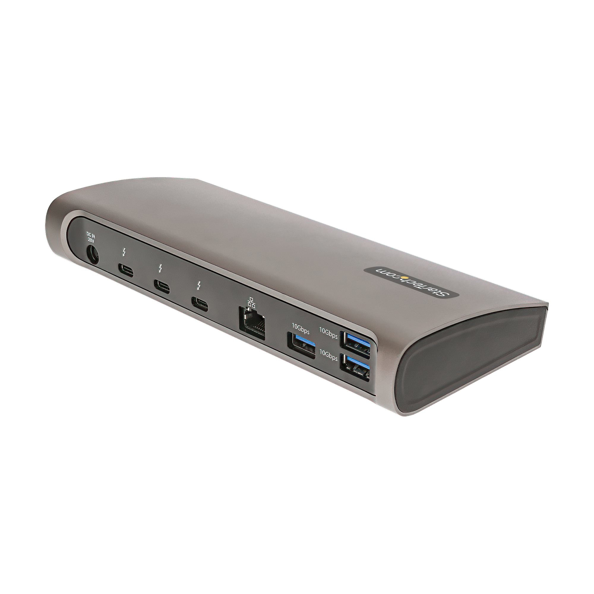 StarTech.com Dock Thunderbolt 4, Power Delivery 96W, Dual Monitor 4K 60Hz/Single Monitor 8K, 3xTB4/Porte USB4, 4xUSB-A