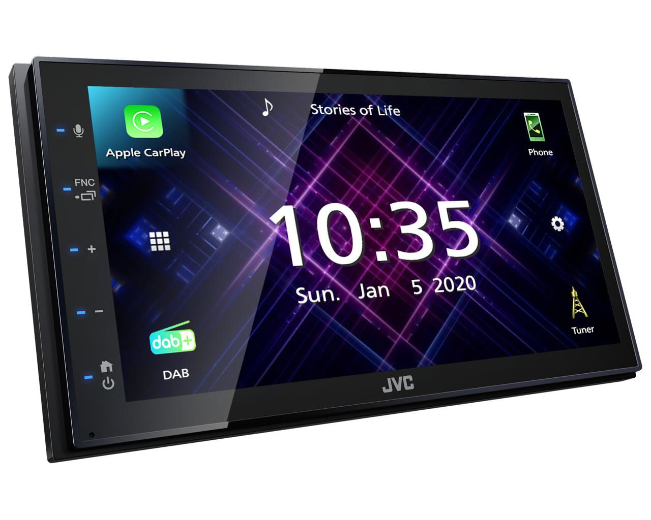 JVC KW-M565DBT Ricevitore multimediale per auto Nero 200 W Bluetooth