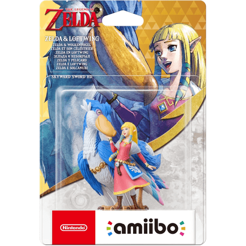 Nintendo Amiibo Zelda e Loftwing - The Legend of Zelda: Skyward Sword Hd Figura da Gaming Interattiva Nintendo amiibo Zelda & Loftwing - The Legend of