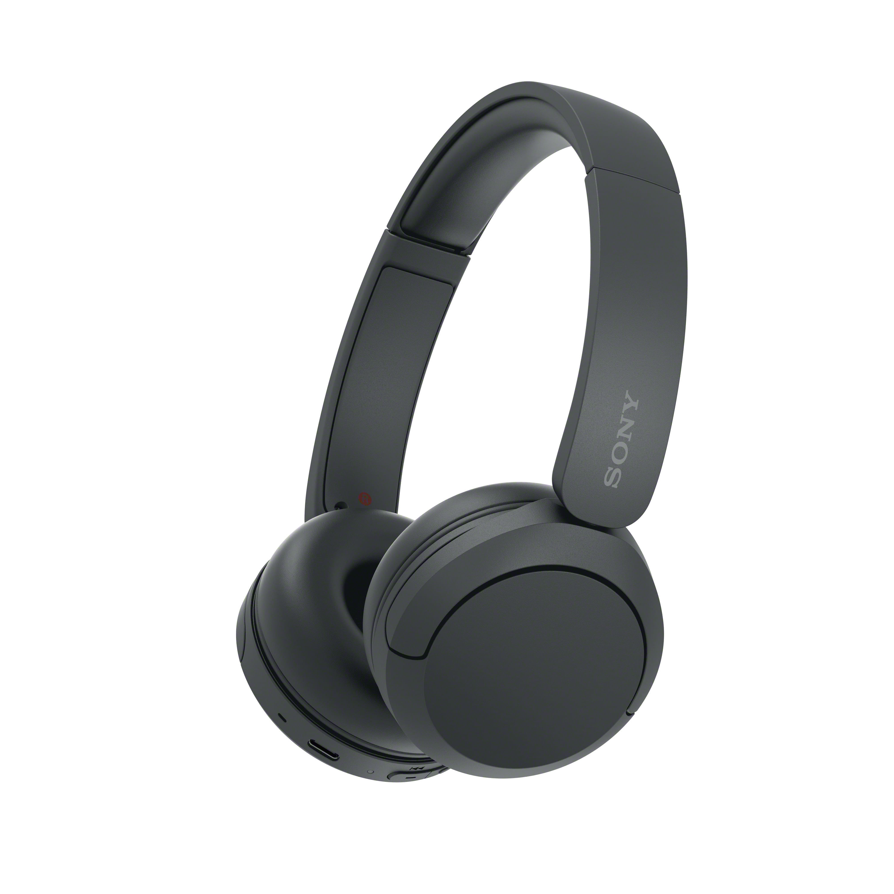 Sony WH-CH520 Cuffie Bluetooth Wireless Durata della Batteria Fino a 50 Ore con Ricarica Rapida Stile On-Ear Nero