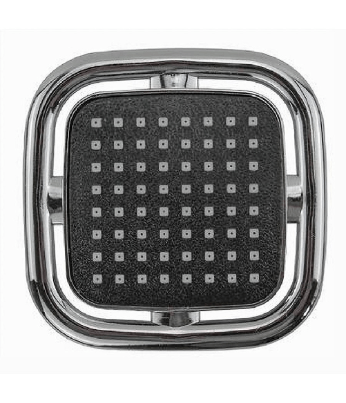 Cleafe-soffione Doccia Quadrato 11x11 Cm Ugelli Fori Bagno Miscelatore Accessori 69281 -
