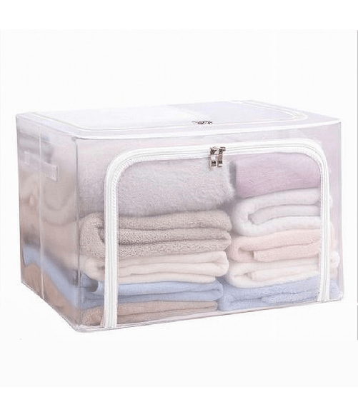 Cleafe-box Scatola Salvaspazio Portatutto Vestiti Armadio Organizer 40x30x20 Cm 59980 -