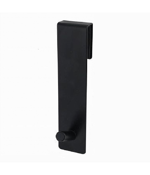 Cleafe-gancio Per Box Doccia Appendi Asciugamano Accappatoio Bagno 4x13.5 Cm Nero 87769 -