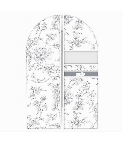 Cleafe-custodia Copriabito Porta Abito Vestito Giacca Viaggi 60 X 100 Cm Fantasia 87327 -
