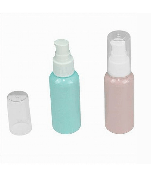 Cleafe-set 4pz Bottiglia Viaggi Vuota 100ml Dispenser A Pompa Per Crema Cosmetici 79381 -