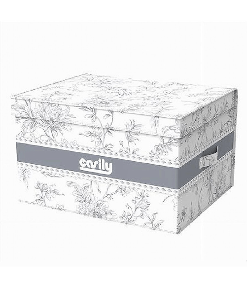 Cleafe-box Portatutto Scatola Salvaspazio Contenitore Organizer 30x28x15cm Fantasia 87313 -