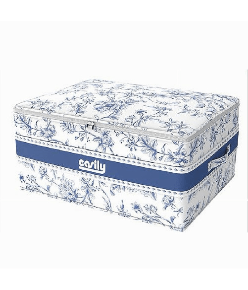 Cleafe-box Portatutto Scatola Salvaspazio Contenitore Organizer 45x35x20cm Fantasia 87319 -