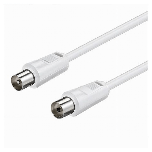 Cavo Antenna Coax 20mt Iec M/f Televisore Hdtv Dvb-t2 Uhf/vhf Prolunga Cav-at20m -