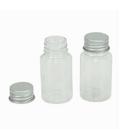 Cleafe-set 4pz Bottiglia Viaggio Contenitori Vuoti Ricaricabili Tappo A Vite 30ml 79382 -
