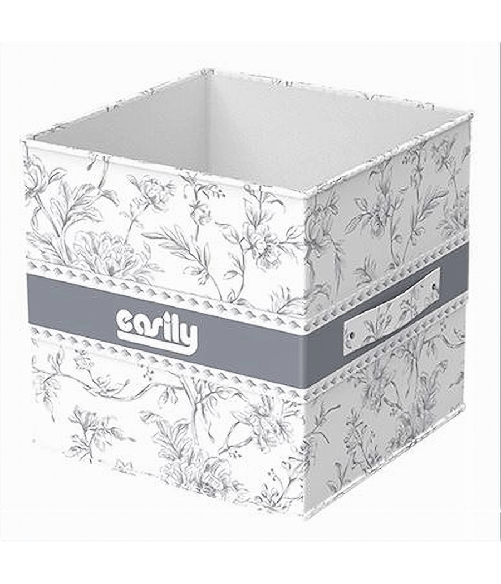 Cleafe-box Portatutto Scatola Salvaspazio Contenitore Organizer 31x31x31cm Fantasia 87312 -