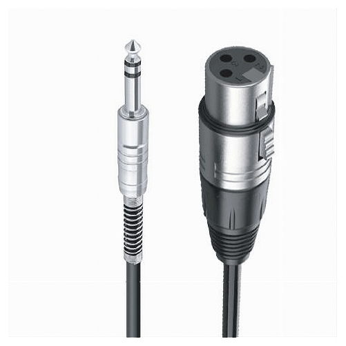 Cavo Da Jack 6.5mm A Xlr Femmina Audio Prolunga Per Microfono Da 3 Metri Jxlr-06 -
