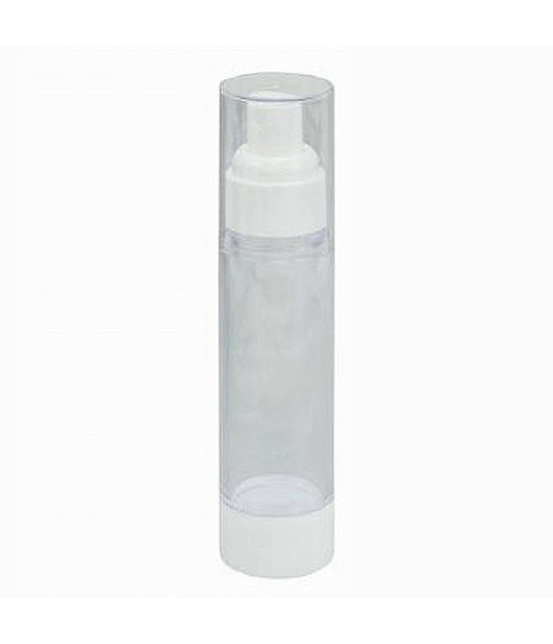 Set 2pz Bottiglia Da Viaggio Vuota Flacone Per Pompa Airless A Spray 50 Ml 79405 -