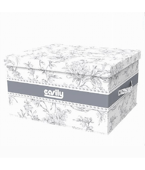 Cleafe-box Portatutto Scatola Salvaspazio Contenitore Organizer 55x42x30cm Fantasia 87323 -