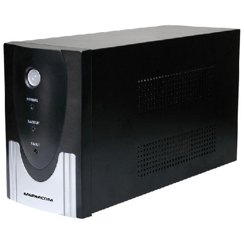 Mediacom M-UPS1000M gruppo di continuità (UPS) 1 kVA 600 W 4 presa(e) AC