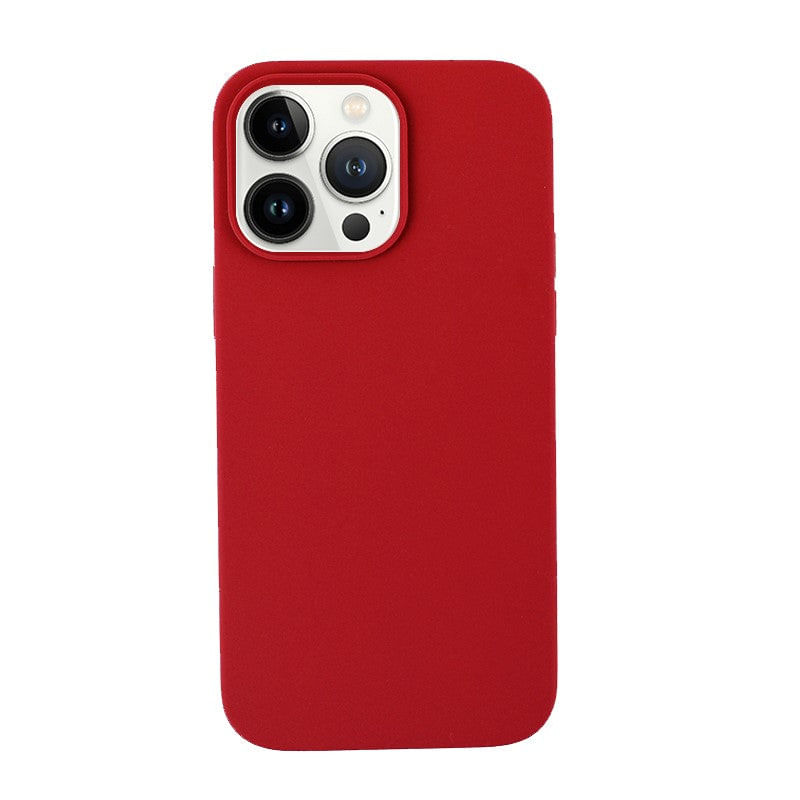 JT Berlin Custodia in silicone JT Berlin Steglitz Apple iPhone 14 Pro Max rossa JT BERLIN Steglitz custodia per cellulare 17 cm (6.7") Cover Rosso