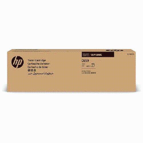 HP Samsung CLT-C659S Cyan originale cartuccia toner (SU093A) Hp Samsung Cartuccia toner ciano originale HP CLT-C659S