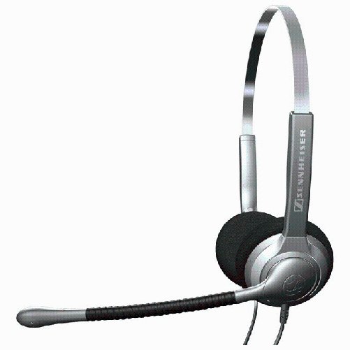 Sennheiser EPOS SH 330 Auricolare Cablato A Padiglione Ufficio Nero, Argento