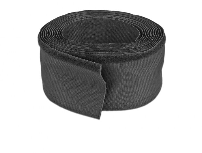Delock Lnge ca. 5 m Durchmesser ca. 20 mm Umgebungstemperatur DeLOCK Manicotto intrecciato con chiusura a strappo resistente al calore da 5 m x 20 m