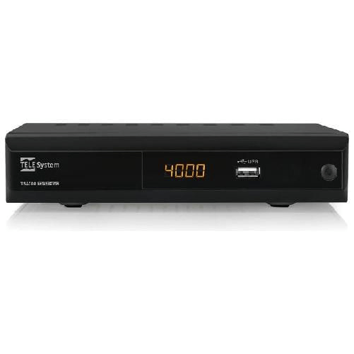 Telesystem TS4000 COMBO Ricevitore Satellitare e Digitale Terrestre Telesystem TELE System TS4000 Cavo Full HD Nero