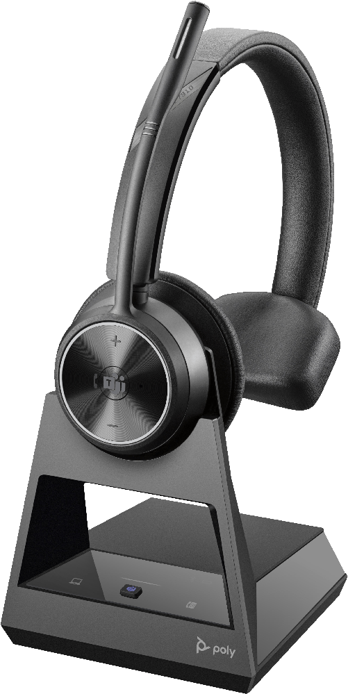 Hp POLY Cuffie monoaurali Savi 7310 UC DECT 1880-1900 Mhz certificato per Microsoft Teams POLY Cuffie monoaurali Savi 7310 UC DECT 1880-1900 Mhz certi