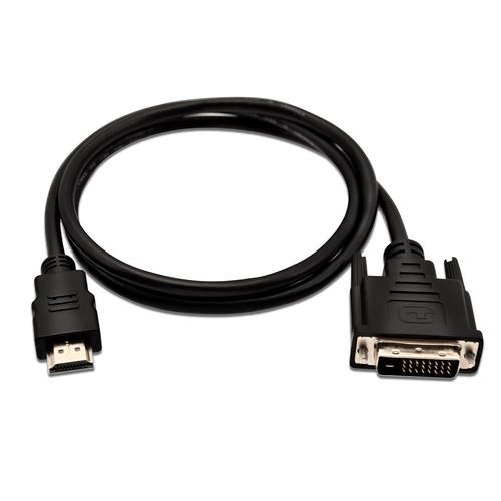 V7 1 m 3,3 piedi HDMI (m) a DVI-D Dual Link (m), nero