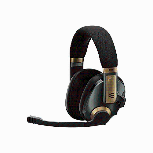 Sennheiser Epos-Sennheiser H3PRO Hybrid Green Auricolare Wireless a Padiglione da Gaming Bluetooth Nero-Oro-Verde Sennheiser EPOS H3PRO Hybrid Green A