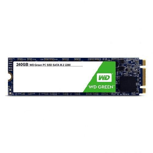 Western Digital HP WDS240G2G0B drives allo stato solido M.2 240 GB SATA (Western Digital SSD Green 240GB M Western Digital Green 240 GB M.2 Serial ATA