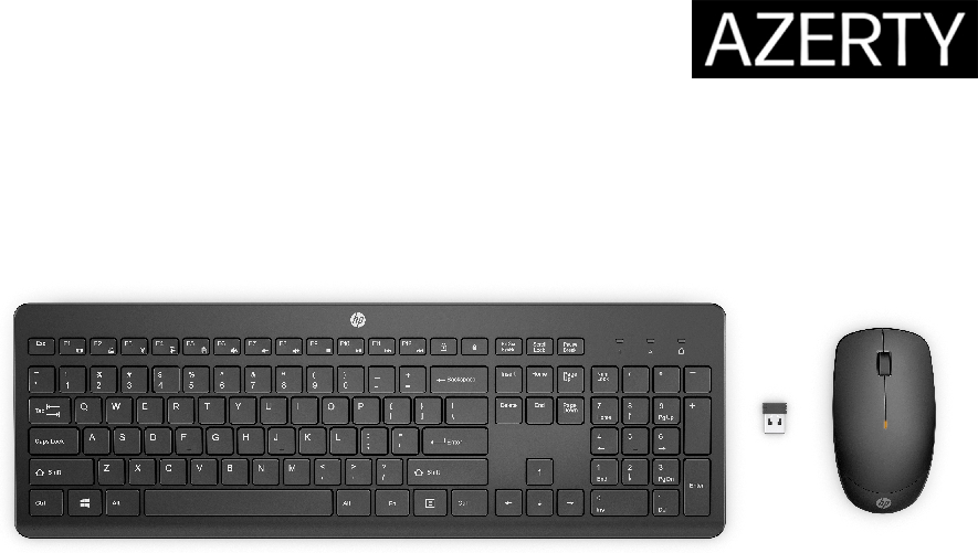 HP Combo tastiera e mouse wireless 230