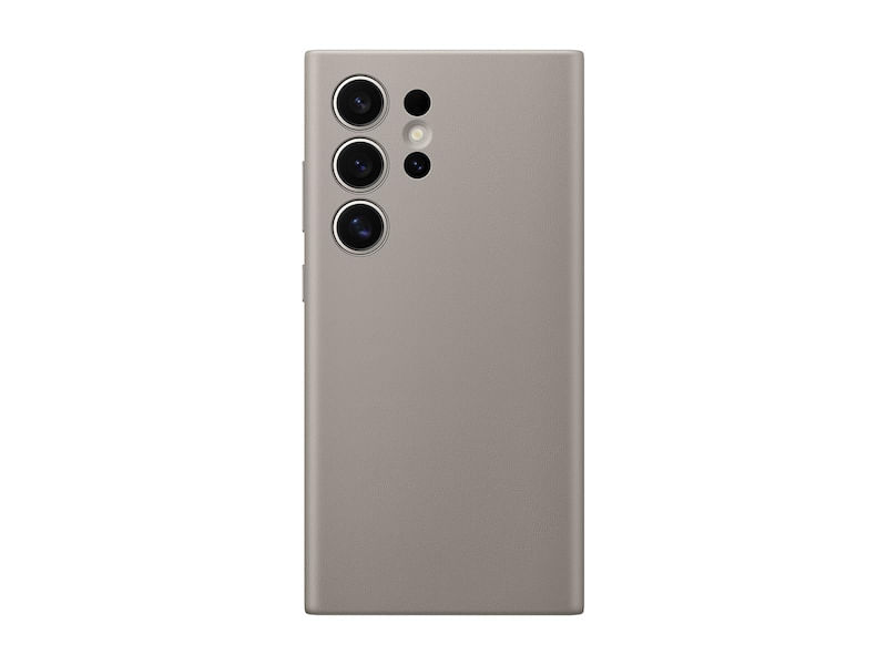 Samsung Galaxy S24 Ultra Soft Touch Cover (Eureka-Vegan Leather CaseTaupe) Samsung Galaxy S24 Ultra Soft Touch Cover