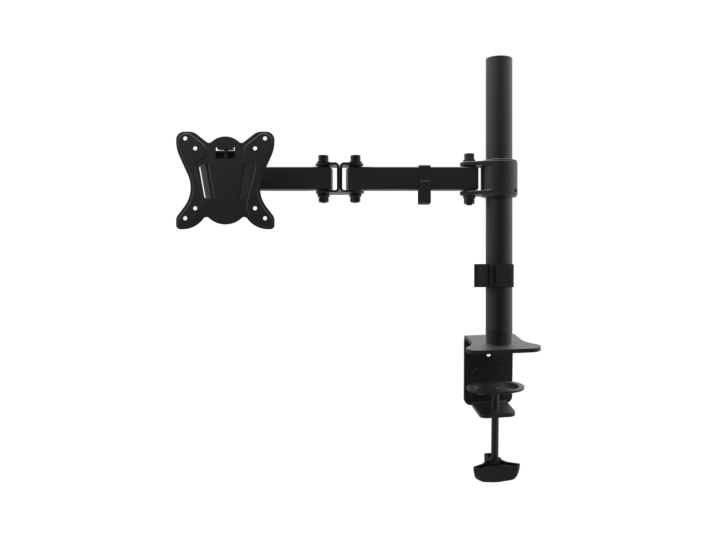 Equip 650151 supporto da tavolo per Tv a schermo piatto 68,6 cm (27") Scrivania Nero