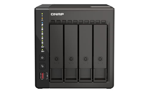 QNAP QVP-41C server NAS e di archiviazione Tower Collegamento ethernet LAN Nero J6412 (QVP-41C 8-CH 4 BAY - CELERON 4-CO QNAP QVP-41C server NAS e di
