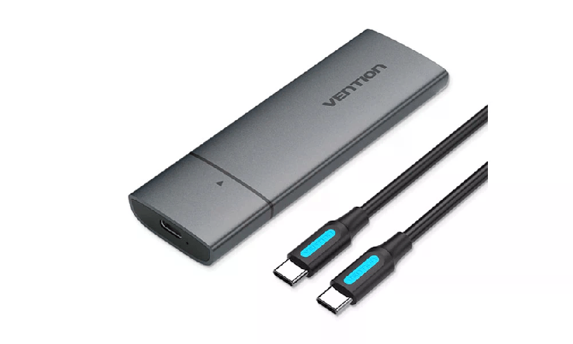 Box SSD Vention M.2 NGFF con interfaccia USB 3.1 Gen 1 e 2 Type-C