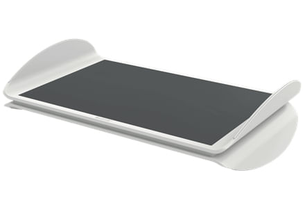 Leitz Ergo Grigio (Leitz Ergo Adjustable Computer Foot Rest) Leitz Ergo Grigio