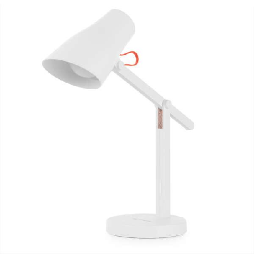 Orbegozo LP 6000 Lampara LED de Escritorio - Luz Regulable en 3 Modos - Bateria Recargable - Panel Tactil - Dise?o Clasico con Acabado Moderno
