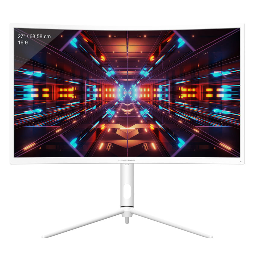 LC Spa LC-Power LC-M27-QHD-240-C-K Monitor PC 68,6 cm (27") 2560 x 1440 Pixel Quad HD Bianco LC-Power LC-M27-QHD-240-C-K Monitor PC 68,6 cm (27") 2560