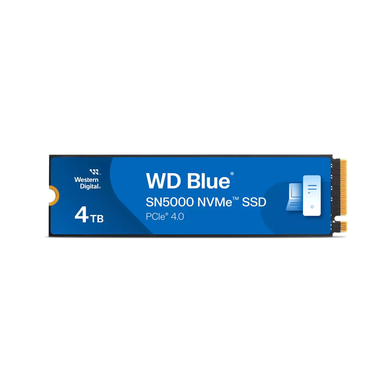 Western Digital Blue SN5000 4 TB M.2 PCI Express 4.0 NVMe (4TB WD BLUE SN5000 NVME SSD - PCIE GEN 4.0 UP TO 5500 MB/S RS Western Digital Blue SN5000 4