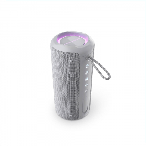 Diviértete con el altavoz que junta música y funcionalidad, Bluetooth 5.4, True Wireless, reproductor de MP3 y Radio FM.