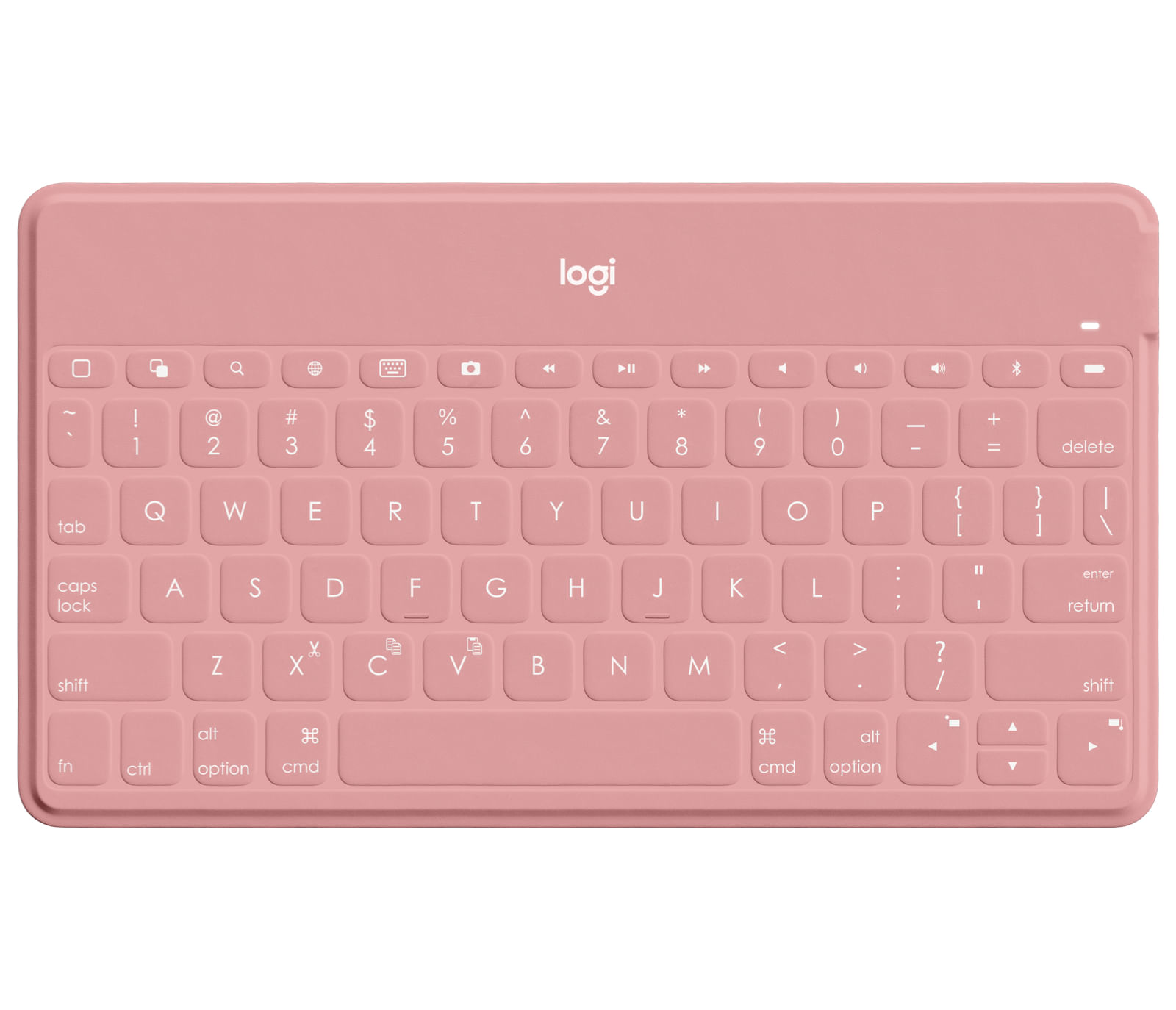 Logitech Keys-To-Go Rosa Bluetooth Inglese britannico (Keys-To-Go - Blush Pink - UK - INTNL) - Versione UK Logitech Keys-To-Go Inglese britannico Blue